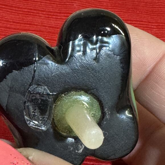 Retired Nora Fleming‎ Green Rain Boots Mini, “Jumping Puddles” #A227 - Picture 4 of 4